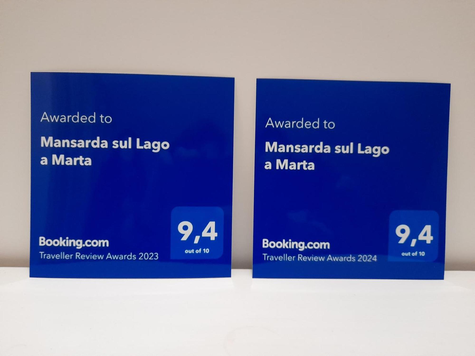 Mansarda Sul Lago A Marta Exteriér fotografie